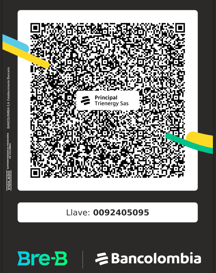 QR Bancolombia de Trienergy SAS